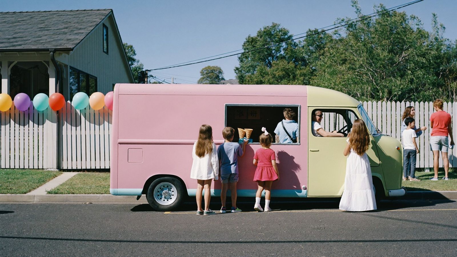 Ice Cream Van for a Birthday Party: How It Works & How to Book
